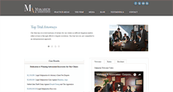 Desktop Screenshot of makaremlaw.com